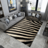 Zebra Stripes Patterns Creative Carpets For Dining Room Bedroom Living Room