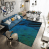 Peacock Feather Patterns Creative Carpets For Dining Room Bedroom Living Room