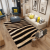 Zebra Stripes Patterns Creative Carpets For Dining Room Bedroom Living Room