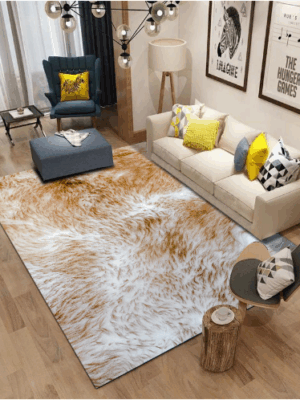 Animal Fur Patterns Creative Carpets For Dining Room Bedroom Living Room