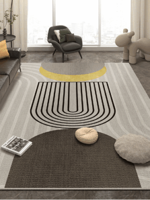 Modern Minimalist Striped High-Quality Carpet For Bedroom Living Room Dining Room