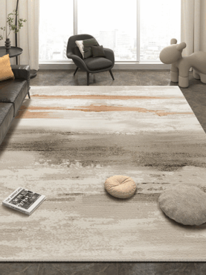 Modern Minimalist Ink Splash High-Quality Carpet For Bedroom Living Room Dining Room