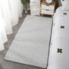 Soft Large Luminous Grey Plaid Rugs Carpets for Home Decor or Nursery 04