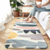 Cute Living Room Shaggy Rug Light Luxury Lambswool Bedroom Sofa Coffee Table Rug Floating Window Mat 05