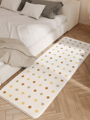 Cute Living Room Shaggy Rug Light Luxury Lambswool Bedroom Sofa Coffee Table Rug Floating Window Mat 25