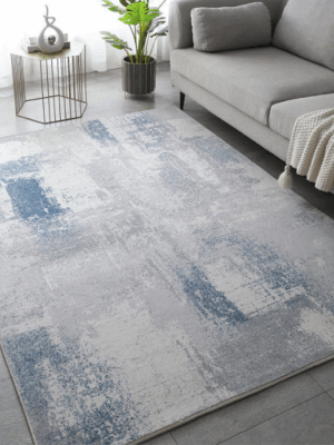 Wabi-sabi Style Faux Cashmere Home Living Room Sofa Coffee Table Rug Bedroom Bedside Rug Washable Rug 05