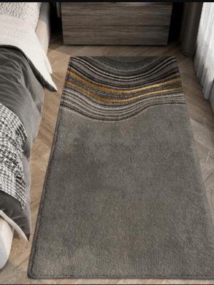 Vintage Minimalist Pattern Living Room Shaggy Rug Light Luxury Lambswool Bedroom Sofa Coffee Table Rug Floating Window Mat 16