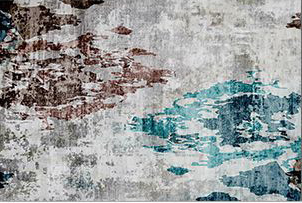 Abstract Modern Minimalist Faux Cashmere Living Room Rug Coffee Table Mat Bedroom Shaggy Floor Mats 03