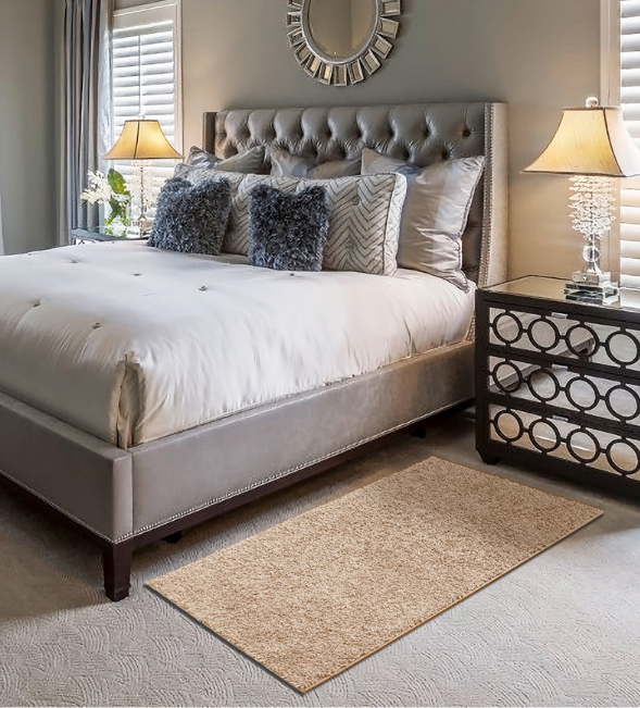 Minimalist Solid Colours Living Room Bedroom Plush Rugs Sofa Coffee Table Rugs Children's Room Window Mats 02 - Image 3