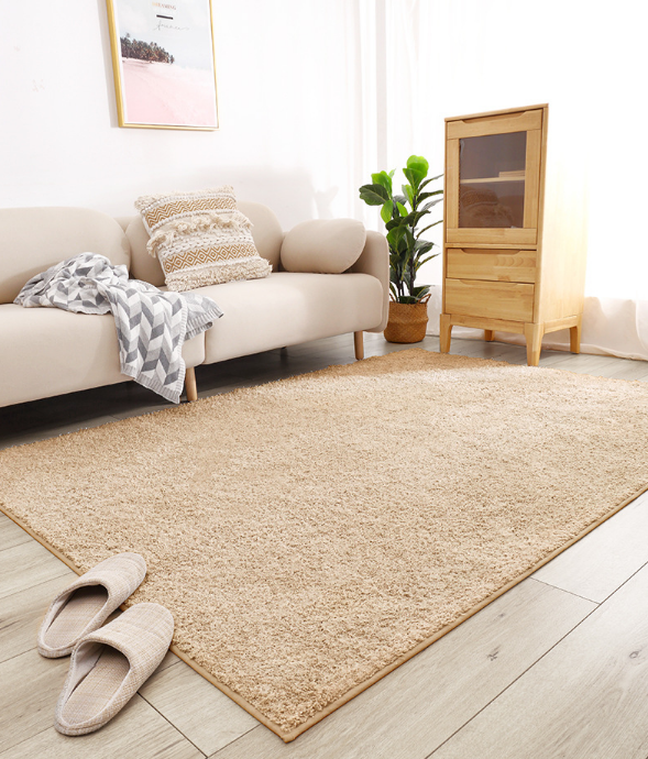 Minimalist Solid Colours Living Room Bedroom Plush Rugs Sofa Coffee Table Rugs Children's Room Window Mats 02 - Image 2