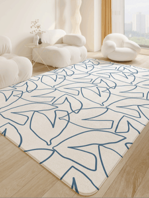 Ins Style Simple Home Bedroom Rugs Living Room Rugs Faux Cashmere Floor Mats Room Bedside Plush Rugs 03