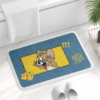 Tom&Jerry Bathroom Water-absorbent Thick Mats Bathroom Foot Mats Household Toilet Doorway Mats 16