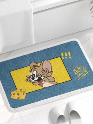 Tom&Jerry Bathroom Water-absorbent Thick Mats Bathroom Foot Mats Household Toilet Doorway Mats 16