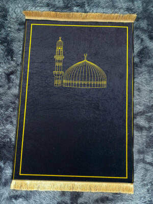 Retro Black Fringe Simple Non-slip Foldable Carpets For Living Room Dining Room Bedroom 05