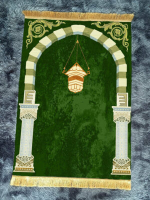 Retro Green Fringe Simple Non-slip Foldable Carpets For Living Room Dining Room Bedroom 14