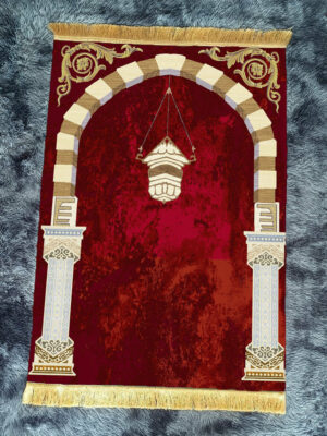 Retro Red Fringe Simple Non-slip Foldable Carpets For Living Room Dining Room Bedroom 15