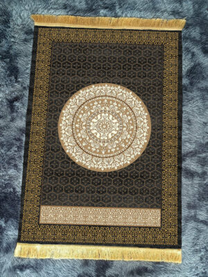 Retro Fringe Simple Non-slip Foldable Carpets For Living Room Dining Room Bedroom 21