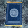 Retro Blue Fringe Simple Non-slip Foldable Carpets For Living Room Dining Room Bedroom 23