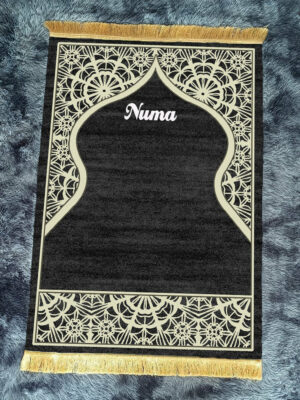 Retro Black Fringe Simple Non-slip Foldable Carpets For Living Room Dining Room Bedroom 24