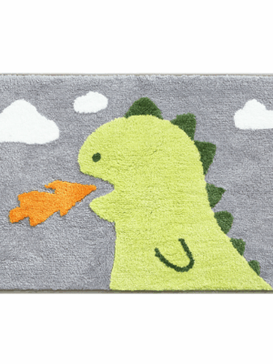 Cute Dinosaurs Entryway Doormat Rugs Kitchen Bathroom Anti-slip Mats