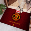 Manchester United FC® Logo - Football Red Mats For Bedroom Children's Room Sofa Mat Easy Care Floor Mats