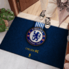 CHELSEA FC® Logo - Football Mats For Bedroom Children's Room Sofa Mat Easy Care Floor Mats
