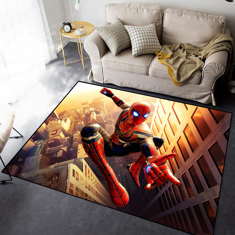 Marvel Universe Spider-Man Mats For Bedroom Children's Room Sofa Mat Easy Care Floor Mats 11