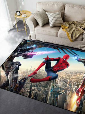 Marvel Universe Spider-Man Mats For Bedroom Children's Room Sofa Mat Easy Care Floor Mats 15