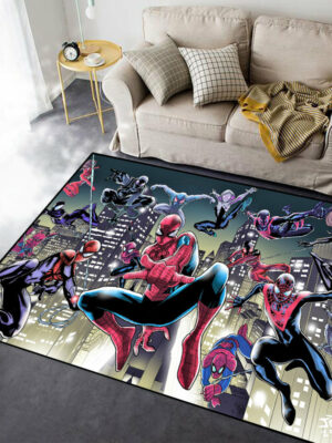 Marvel Universe Spider-Man Mats For Bedroom Children's Room Sofa Mat Easy Care Floor Mats 17