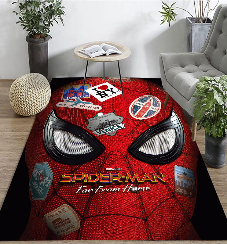 Marvel Universe Spider-Man Mats For Bedroom Children's Room Sofa Mat Easy Care Floor Mats 20