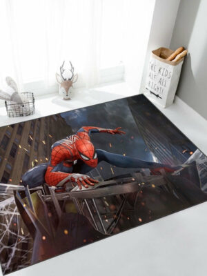 Marvel Universe Spider-Man Mats For Bedroom Children's Room Sofa Mat Easy Care Floor Mats 27