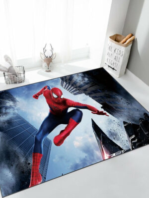 Marvel Universe Spider-Man Mats For Bedroom Children's Room Sofa Mat Easy Care Floor Mats 30