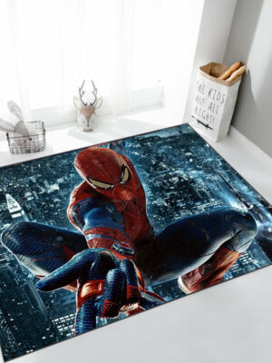 Marvel Universe Spider-Man Mats For Bedroom Children's Room Sofa Mat Easy Care Floor Mats 32