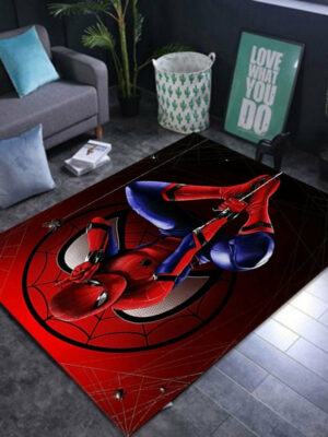 Marvel Universe Spider-Man Mats For Bedroom Children's Room Sofa Mat Easy Care Floor Mats 33