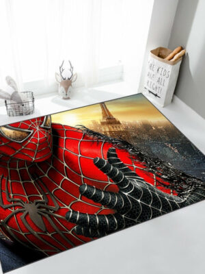 Marvel Universe Spider-Man Mats For Bedroom Children's Room Sofa Mat Easy Care Floor Mats 34