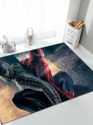 Marvel Universe Spider-Man Mats For Bedroom Children's Room Sofa Mat Easy Care Floor Mats 37