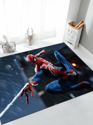 Marvel Universe Spider-Man Mats For Bedroom Children's Room Sofa Mat Easy Care Floor Mats 38