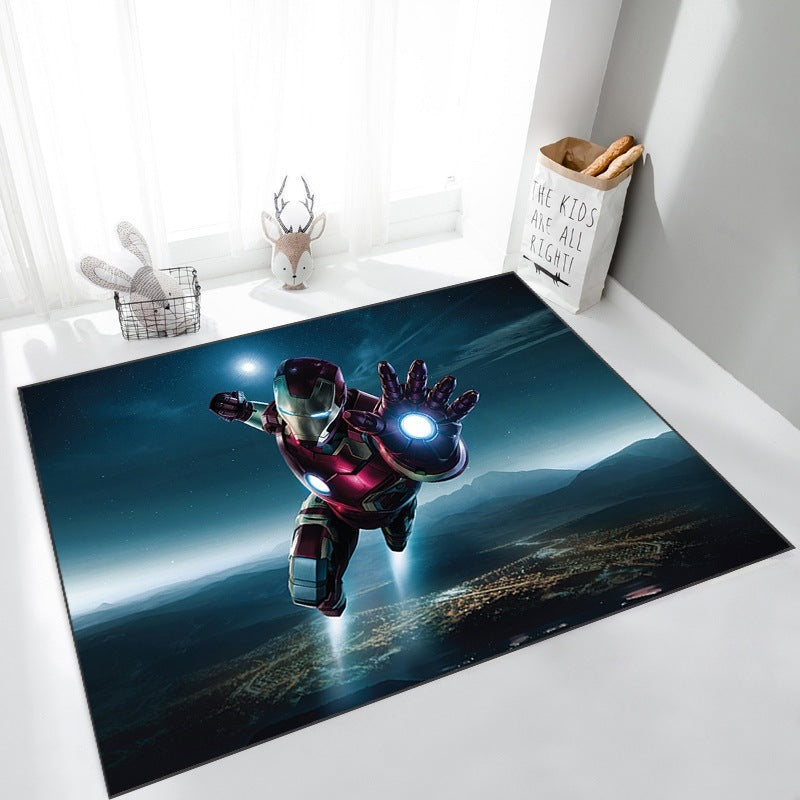 Marvel Universe The Iron Man Mats For Bedroom Children's Room Sofa Mat Easy Care Floor Mats 02