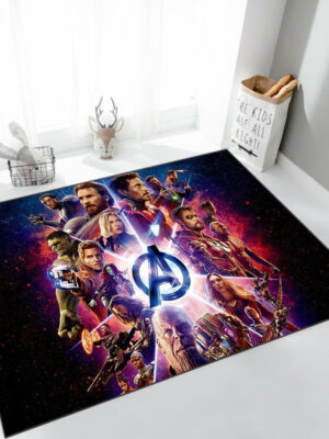Marvel Universe Mats For Bedroom Children's Room Sofa Mat Easy Care Floor Mats 03