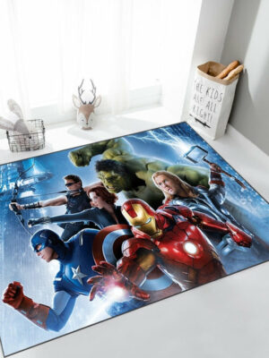 Marvel Universe Mats For Bedroom Children's Room Sofa Mat Easy Care Floor Mats 05