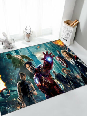 Marvel Universe Mats For Bedroom Children's Room Sofa Mat Easy Care Floor Mats 10
