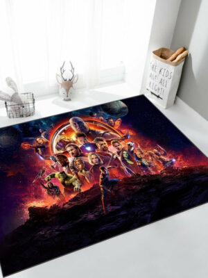 Marvel Universe Mats For Bedroom Children's Room Sofa Mat Easy Care Floor Mats 17