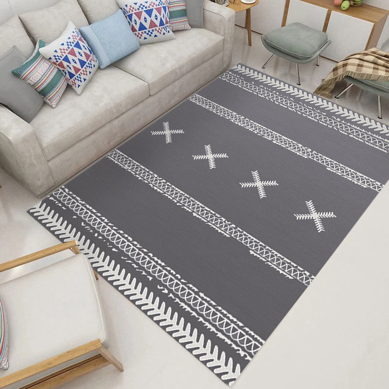 Modern Geometric Patterned Area Rugs Customizable - Image 2