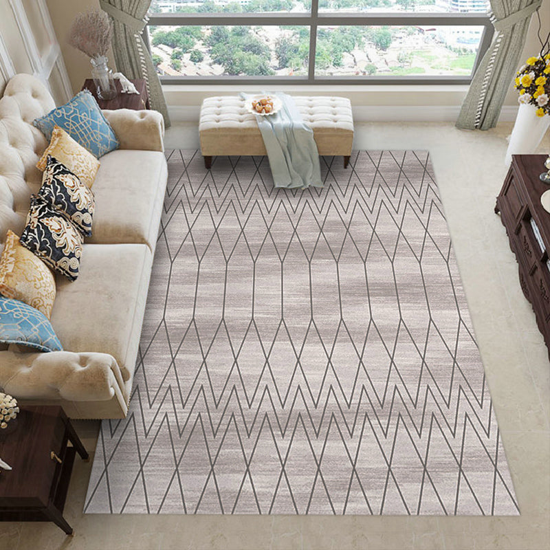 Modern Geometric Patterned Area Rugs Customizable - Image 6