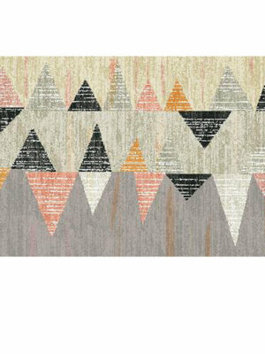 Fashion Simple Modern Geometric Triangle Patterned Rug Bedroom Living Room Sofa Rugs Floor Mat