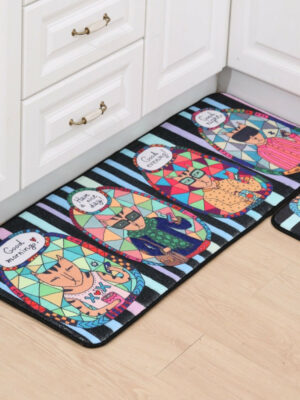 Cats Tigers Animals Patterned Entryway Doormat Runners Rugs Kitchen Bathroom Anti-skip Mats