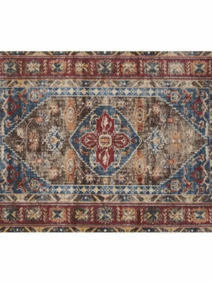 Traditional Retro Vintage Floral Patterned Living Room Hall Office Bedroom Floor Rugs Size Customizable