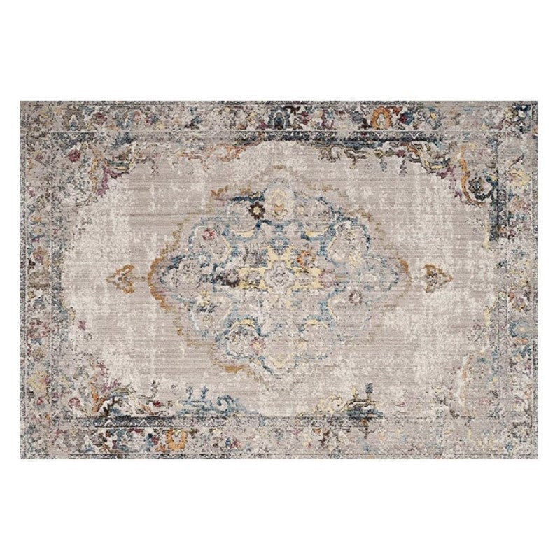 Traditional Shaggy Retro Vintage Floral Patterned Living Room Hall Office Bedroom Floor Rugs Size Customizable