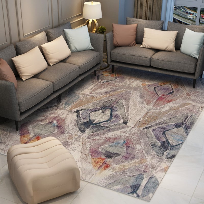 Traditional Shaggy Retro Vintage Floral Patterned Living Room Hall Office Bedroom Floor Rugs Customizable