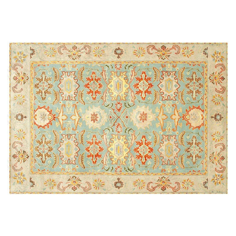 Traditional Shaggy Retro Vintage Floral Patterned Living Room Hall Office Bedroom Floor Rugs Size Customizable - Image 2